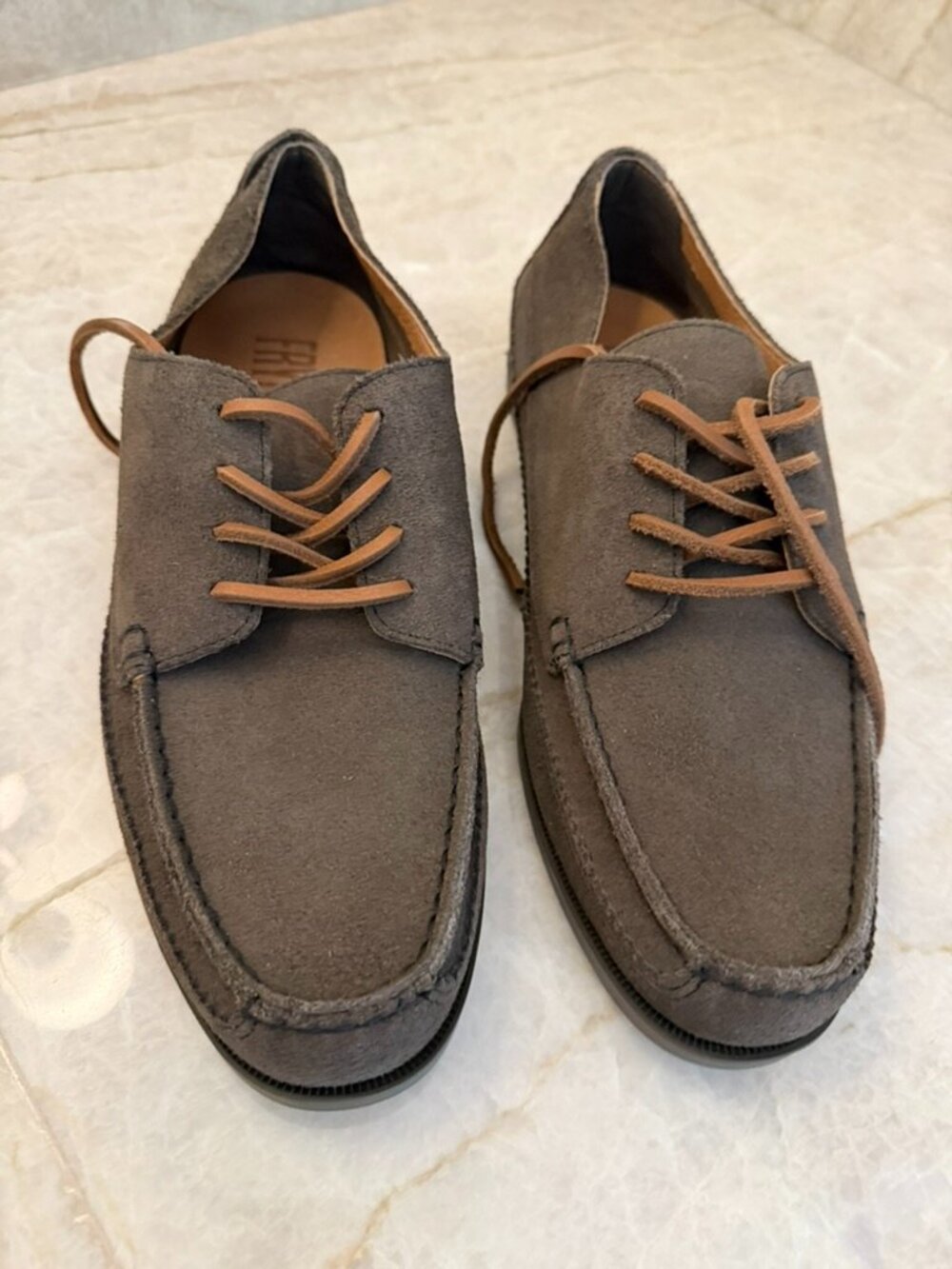 NWT Frye Mason Field Moc Storm Grey
